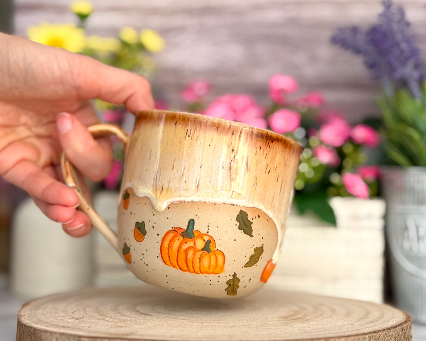 Tasse mit Kürbisse| 350ml