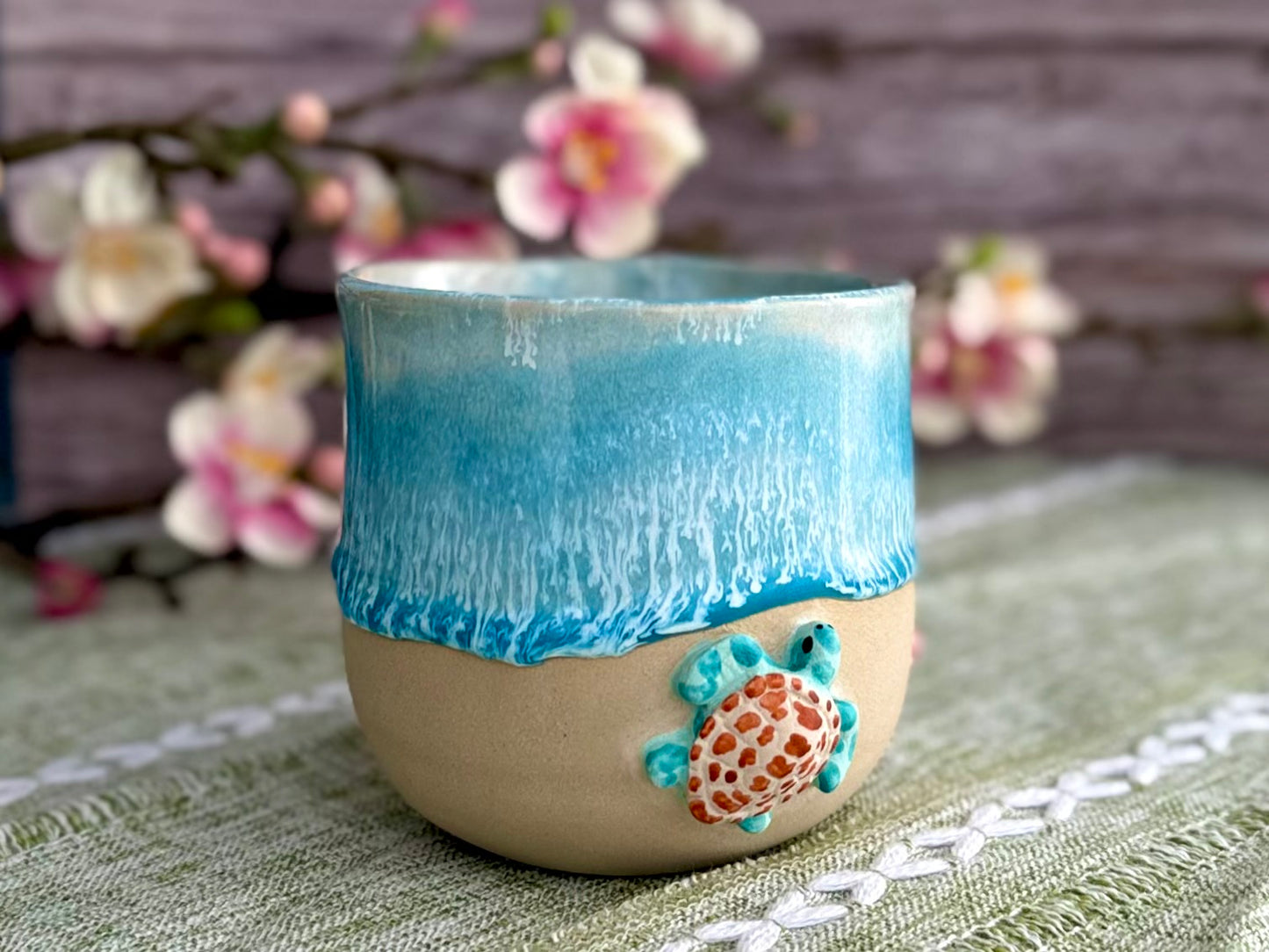 Produktion bis 8 Wochen nach Bestellung | Tasse "Meeresschildkröte"