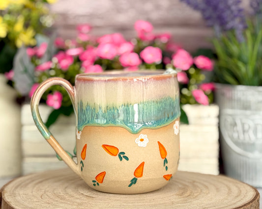 Produktionszeit bis zu 8 Wochen l Tasse mit Karroten (OHNE HASEN)