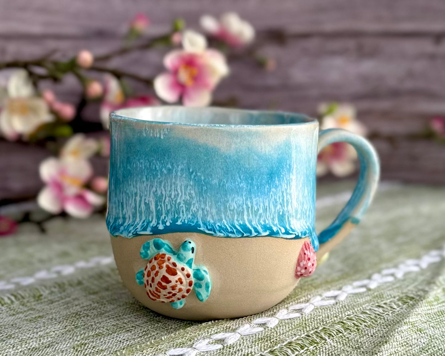Produktion bis 8 Wochen nach Bestellung | Tasse "Meeresschildkröte"