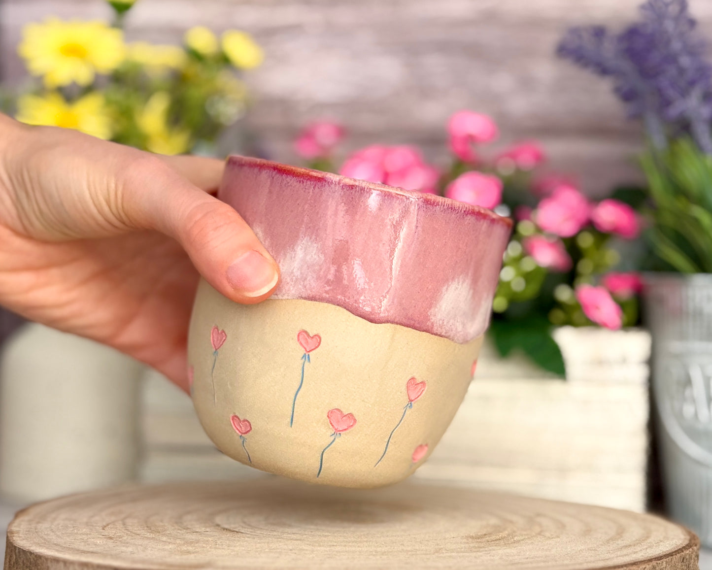 Produktionszeit bis zu 8 Wochen | Tasse "Fall in Liebe"