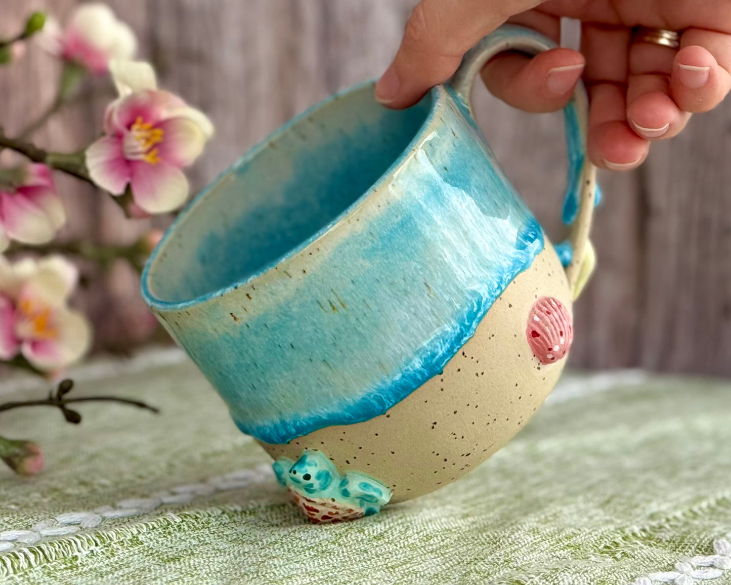 Produktion bis 8 Wochen nach Bestellung | Tasse "Meeresschildkröte"