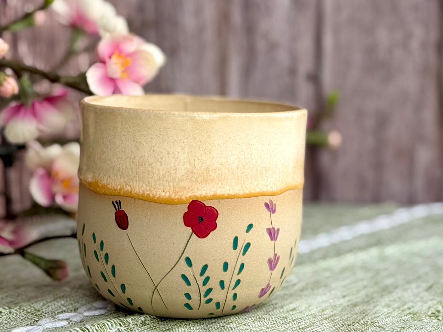 Produktion bis 8 Wochen nach Bestellung | Tasse "Sommer"