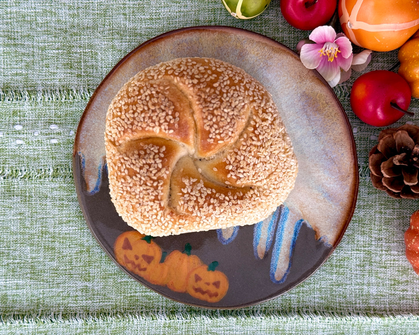 Frühstücksteller "Halloween" | Anthrazit 17,5cm #T6