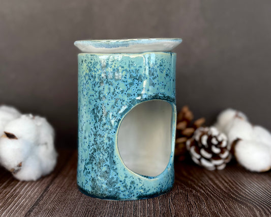 Duftlampe l Blauer Kristall #1
