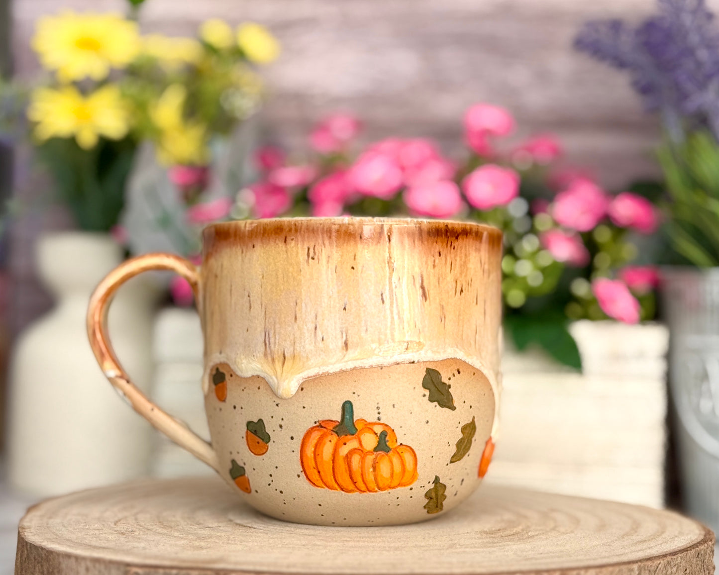 Tasse mit Kürbisse| 350ml