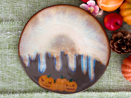 Frühstücksteller "Halloween" | Anthrazit 17,5cm #T6