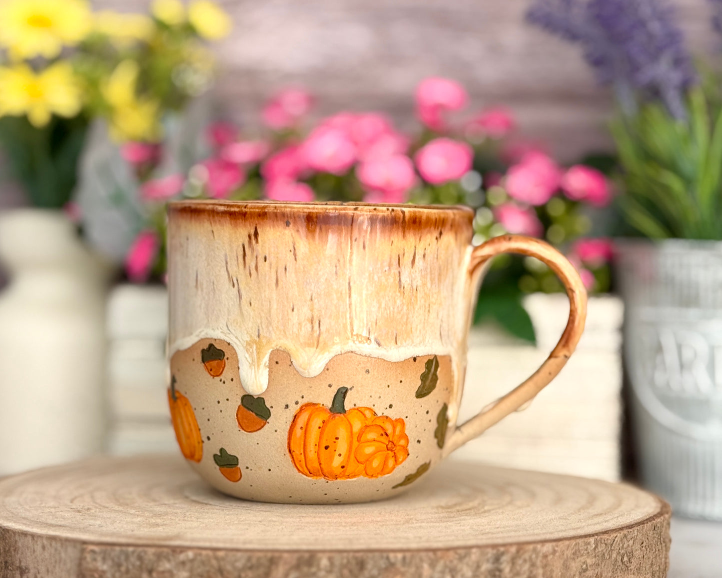 Tasse mit Kürbisse| 350ml