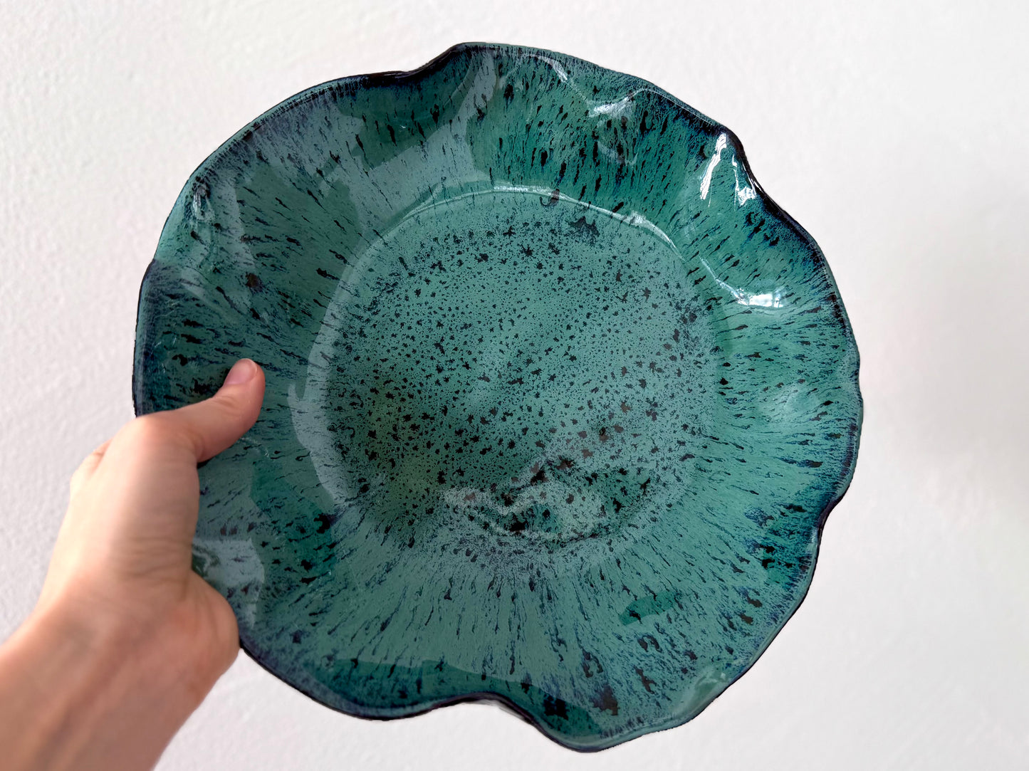 Obstschale Dunkel grün | 26,5cm