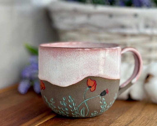 Produktion bis 8 Wochen nach Bestellung|
Tasse “Mohnen”