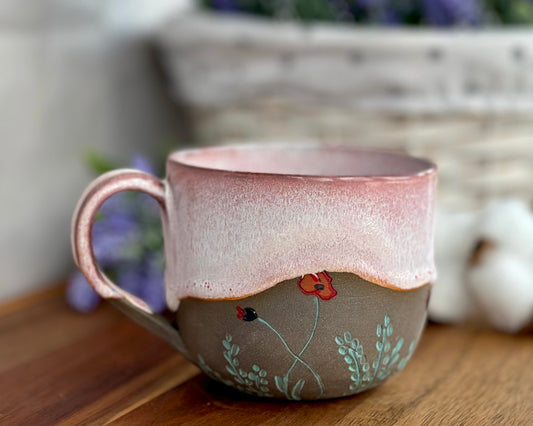 Produktion bis 8 Wochen nach Bestellung|
Tasse “Mohnen”